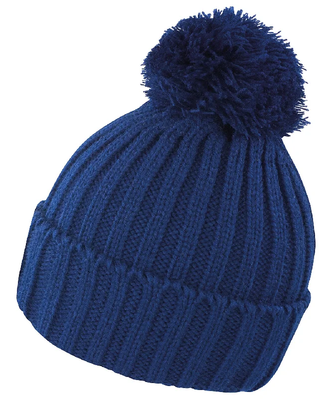 Navy - HDI quest knitted hatPolyester Jackets