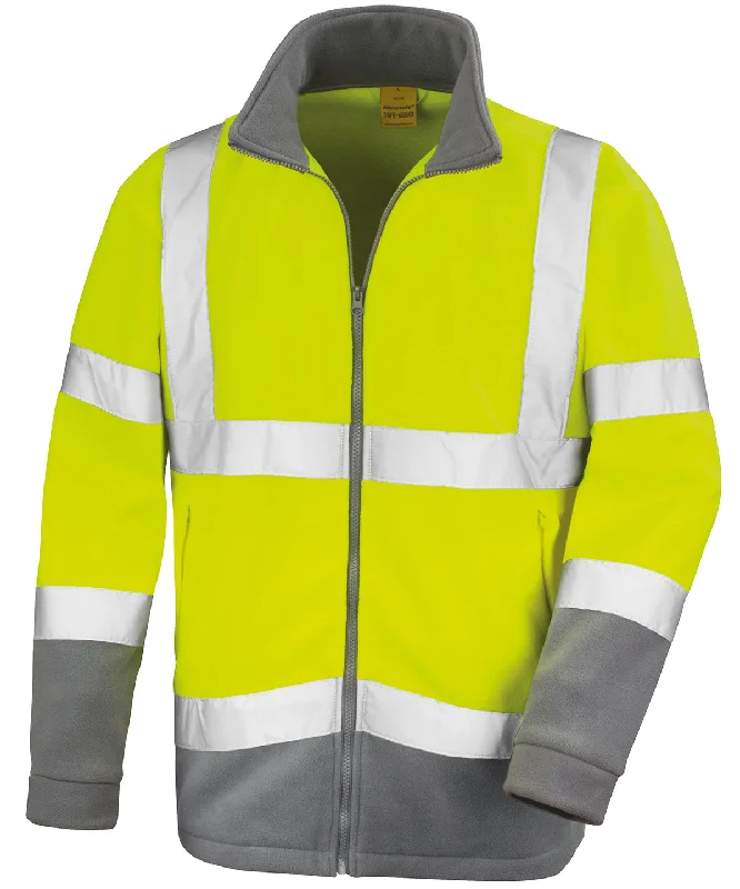 Yellow - Safety microfleeceCamping Jackets