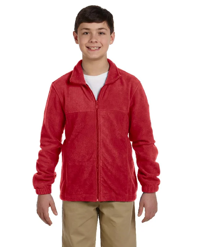 Button-Down ShirtsHarriton M990Y Youth 8 oz. Full-Zip Fleece