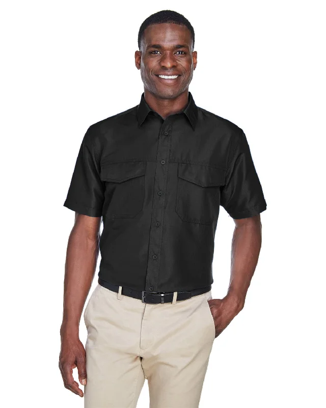 Cropped ShirtsHarriton M580 Men's Key West Short-Sleeve Performance Staff Shirt