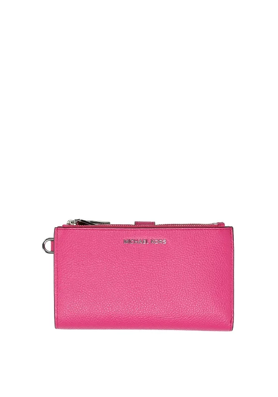 MICHAEL Michael Kors Jet Set Pebbled Smartphone Wallet, Cerise