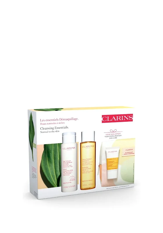 Clarins Cleansing Essentials Skincare Gift Set