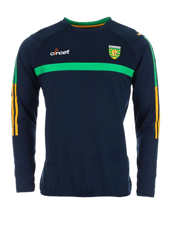 CrewneckdetailO’Neills Donegal GAA Peak 183 Brushed Crew Neck Sweatshirt, Marine