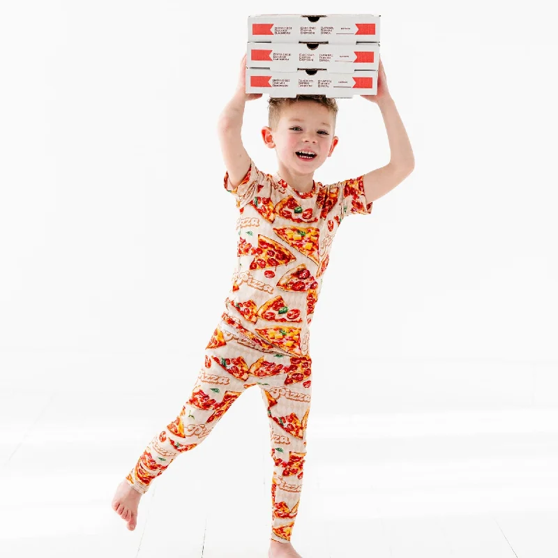 Little Pizza Heaven Two-Piece Pajama Set