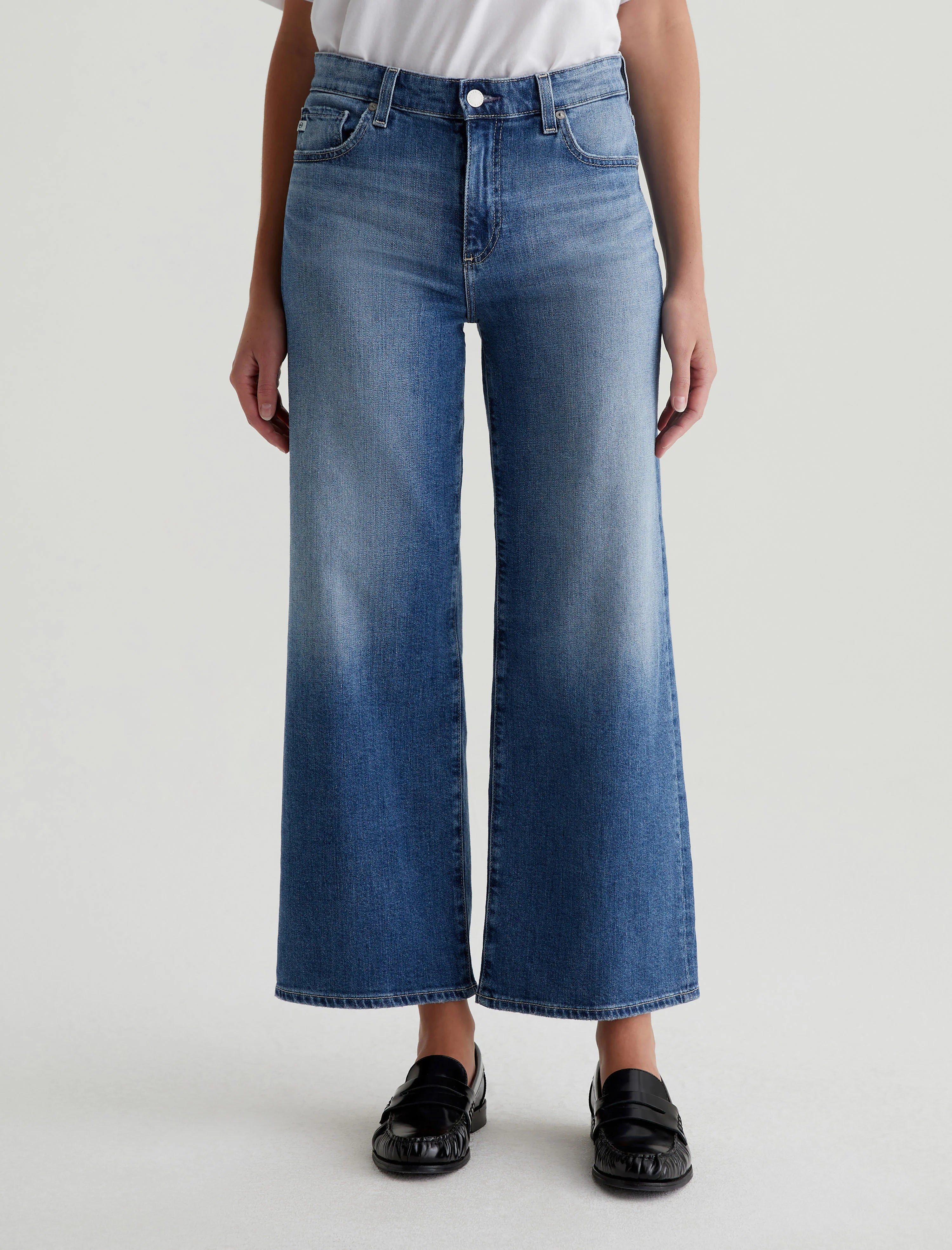 CroptopstripesSaige Wide Leg Crop - Bell Canyon