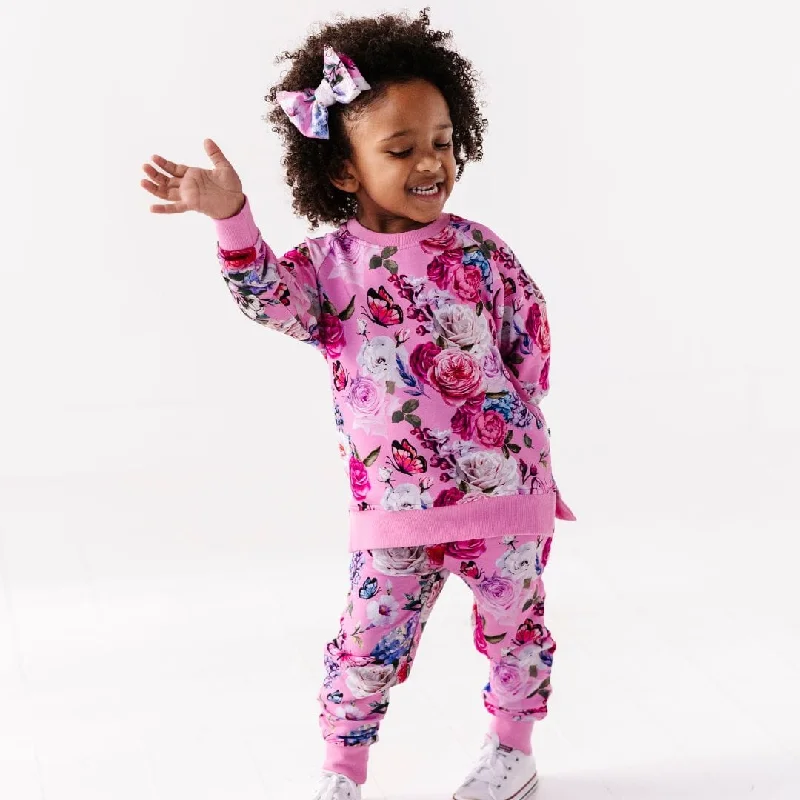 Make My Heart Flutter Jogger Set