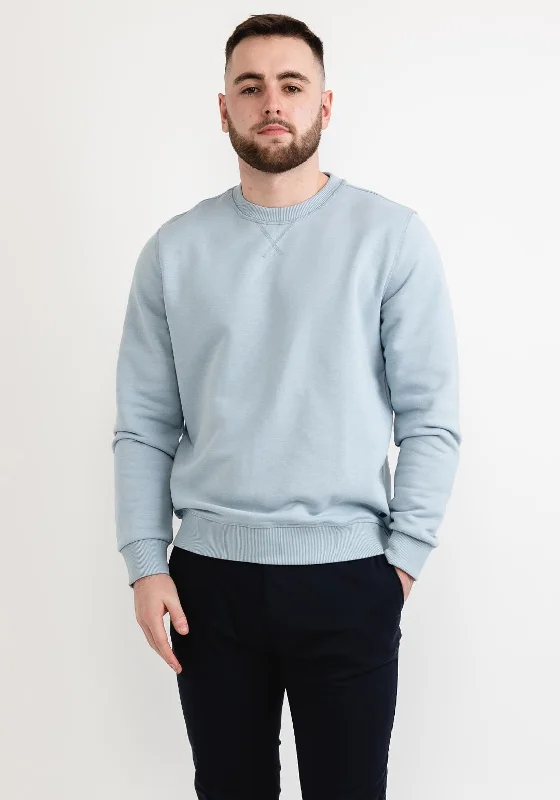 CrewneckfinishRemus Uomo Crew Neck Sweater, Blue