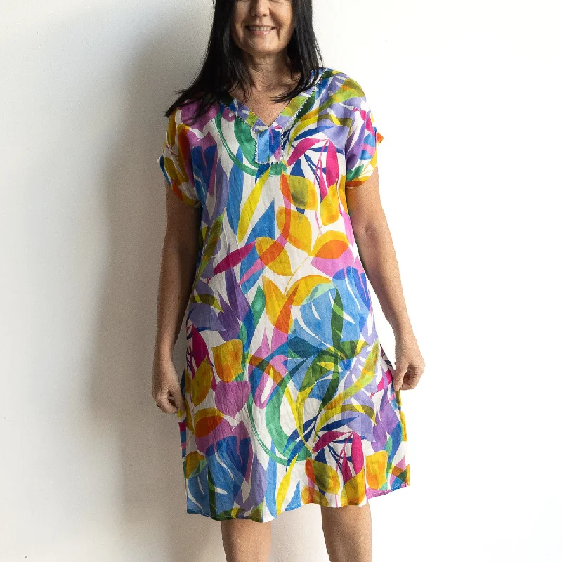 Fleece-lined DressFleece-lined DressTimeless Shift Dress by Escape - Melinda - 30077