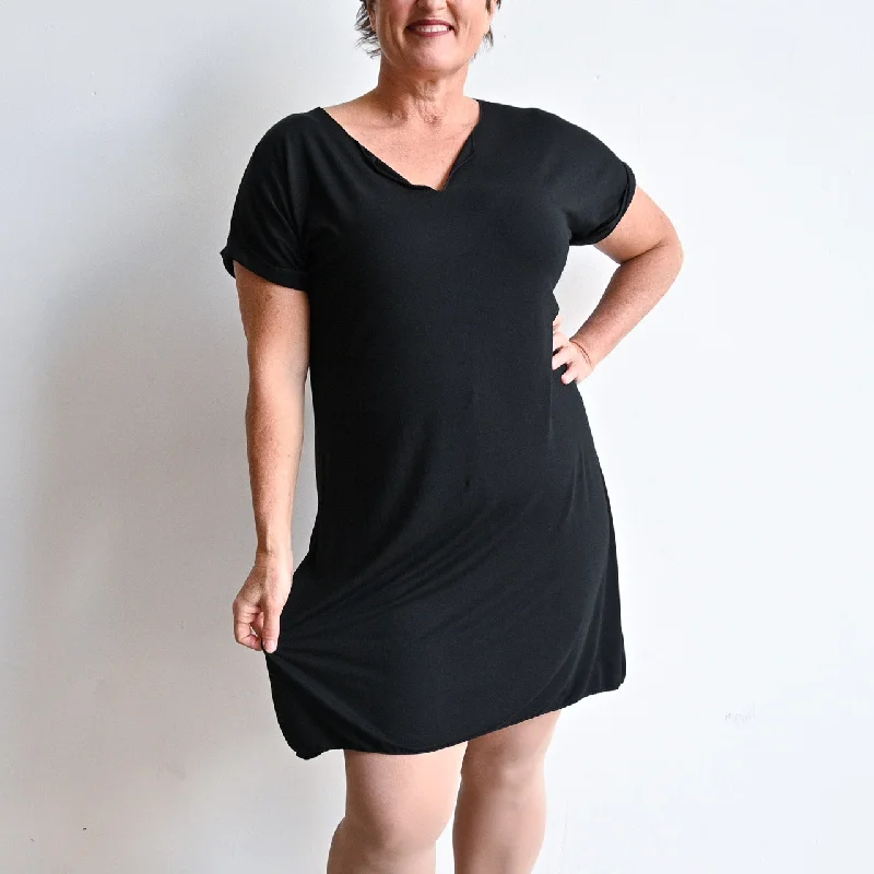 Ball DressBall DressIn The Moment T-Shirt Dress by KOBOMO Bamboo