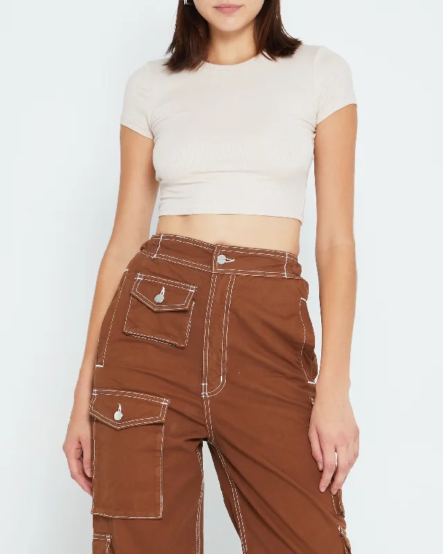 CroptoptailorSunny Day Cropped T-Shirt