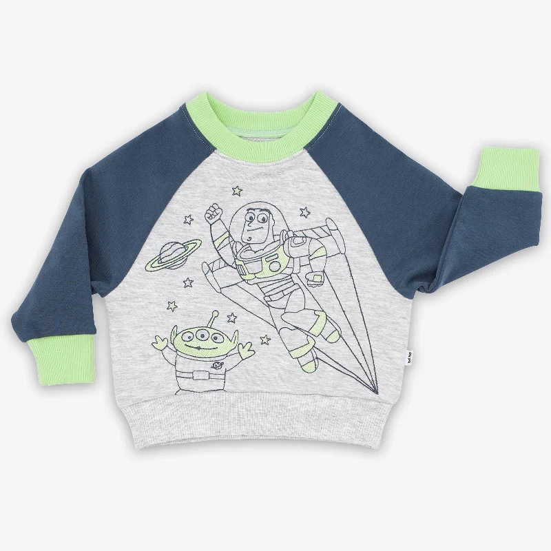 CrewneckiconDisney Pixar Buzz Lightyear Crewneck Sweatshirt