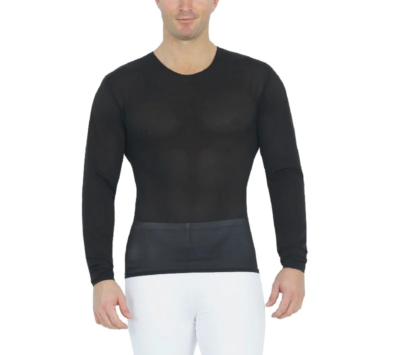 CrewnecklifestyleInsta Slim Power Mesh Compression Long Sleeve Crew Neck 180TLS001