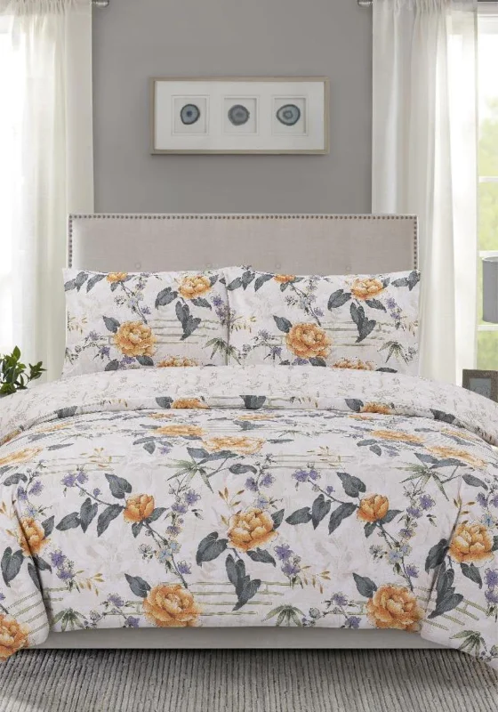 Vantona Home Oriental Floral Duvet Set, Multi