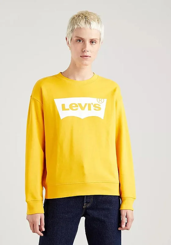 CrewneckidentityLevis® Graphic Standard Crew Sweater, Old Gold 0054