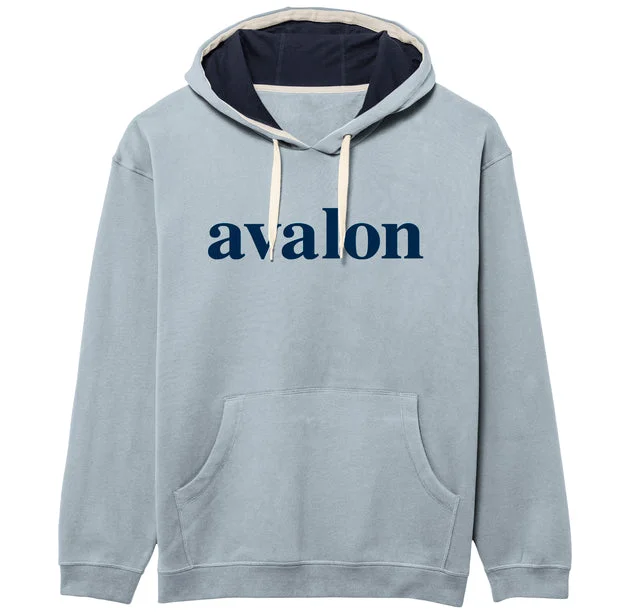 Fitted SweatshirtsMen's Avalon Peerless DLX Hoodie - Blue Fog/Ombre Blue