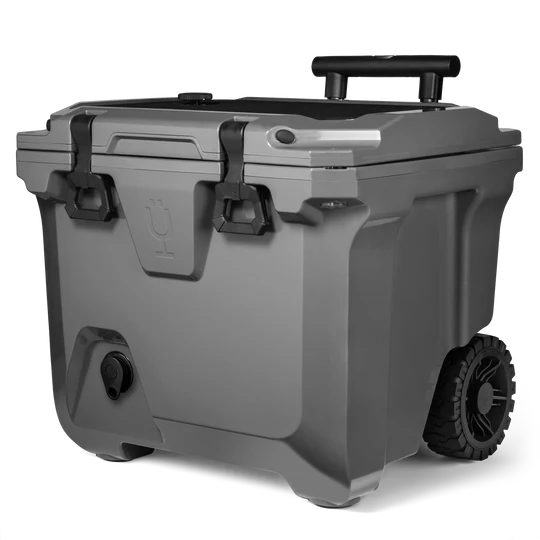 Outdoor teeBrumate - BrüTank 35-Quart Rolling Cooler