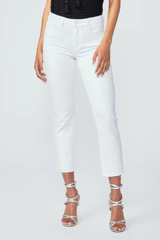 CroptopwearPaige Cindy Crop Crisp White