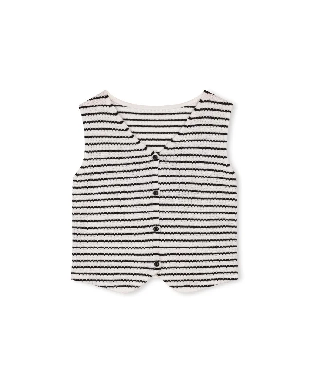 CroptoparKnit Crop Vest