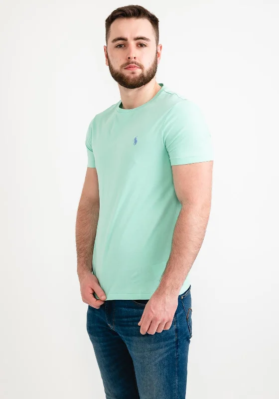 CrewnecksoftRalph Lauren Classic Crew Neck T-Shirt, Aqua