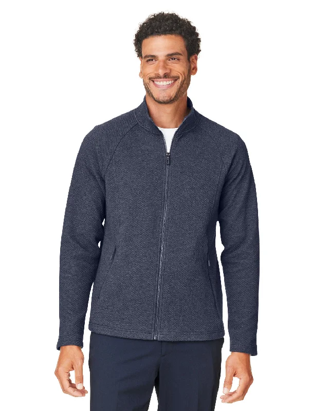 Button-Down ShirtsNorth End NE727 Men's Spirit Textured Full-Zip