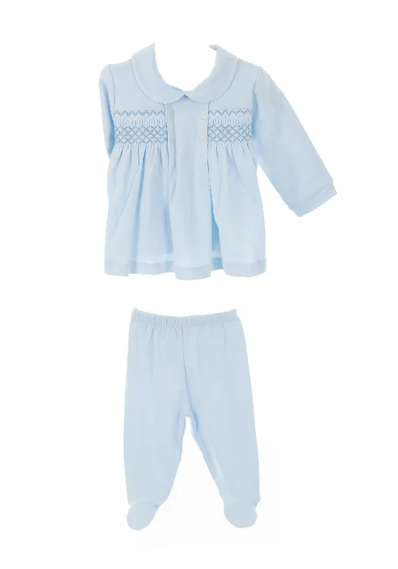 Sardon Baby Boys 2 Piece Set, Blue