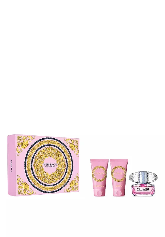 Versace Bright Crystal EDT 50ml Gift Set