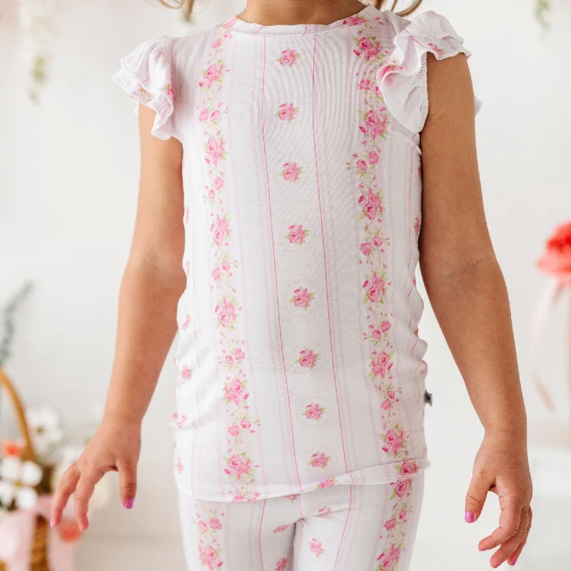 Enchanted Floral Lane Two-Piece Pajama Set