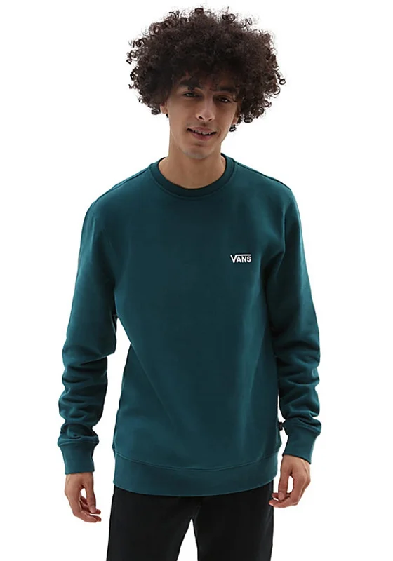 CrewneckmovementVans Basic Crew Fleece Sweatshirt, Deep Teal