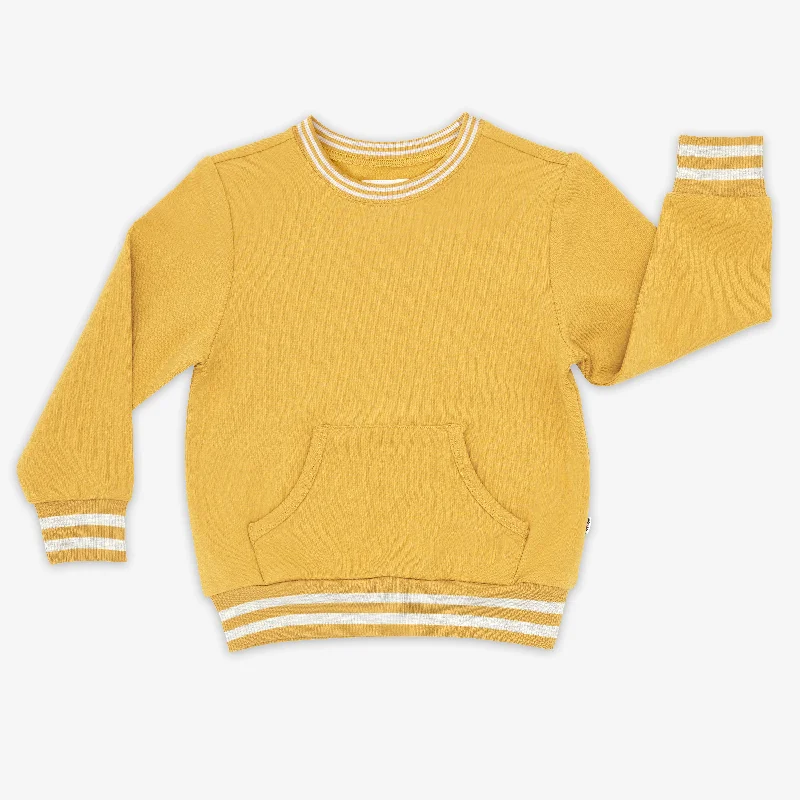 CrewneckheritageHoney Pocket Crewneck