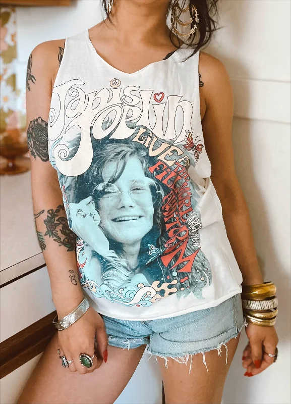 Athletic teeChop Shop Janis Joplin Tank