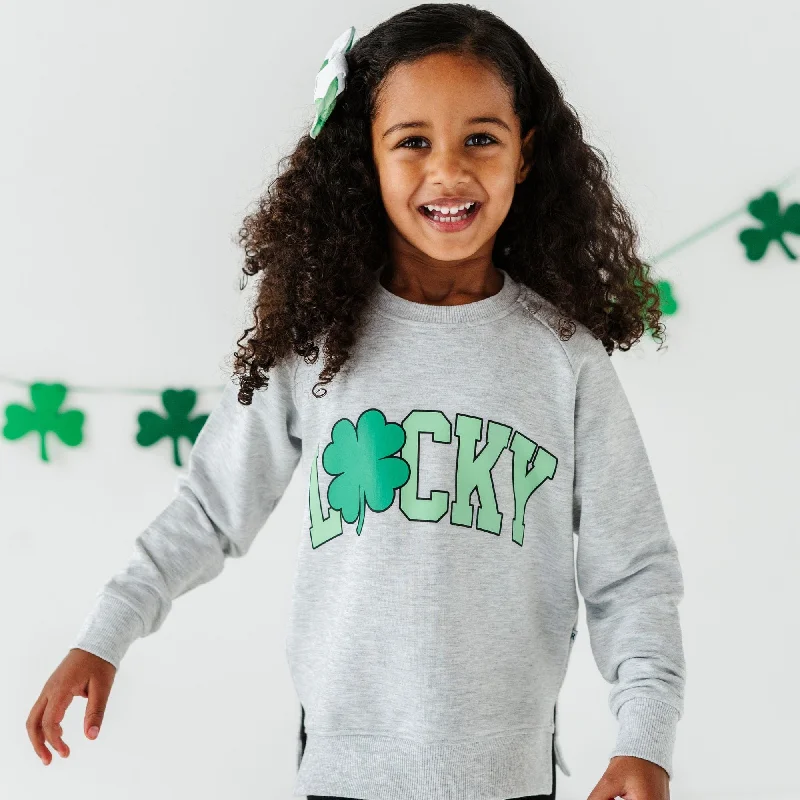 CrewneckdyeLucky Crew Neck Sweatshirt