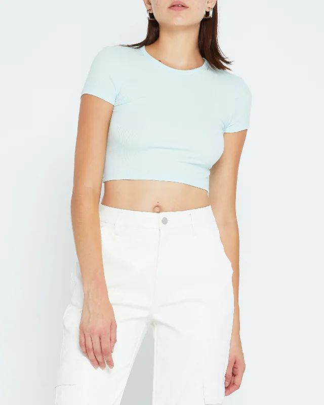 CroptoplinenSunny Day Cropped T-Shirt