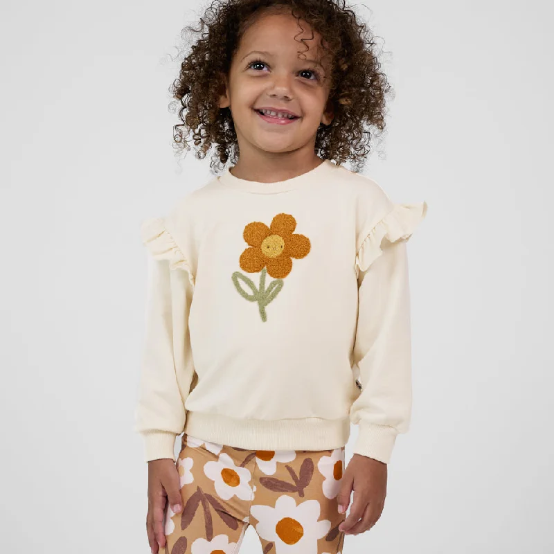 CrewnecksilkDaisy Flutter Crewneck