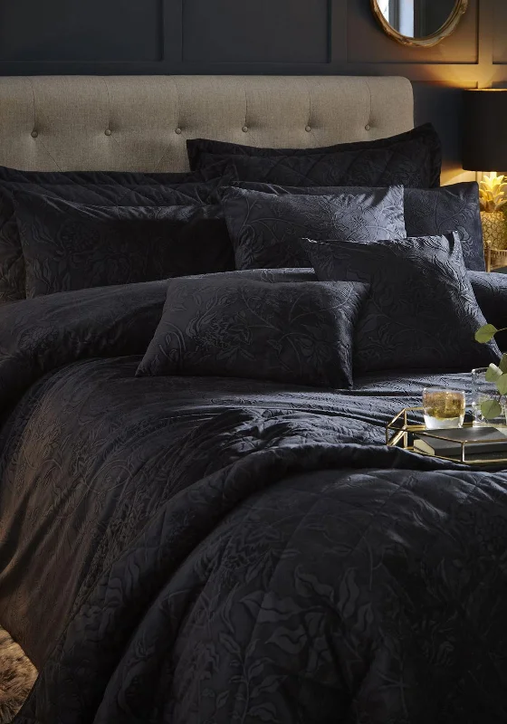 Portfolio Beaufort Duvet Set, Black