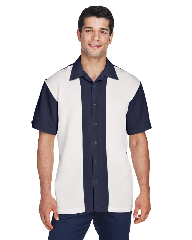 Tunic ShirtsHarriton M575 Men's Two-Tone Bahama Cord Camp Shirt