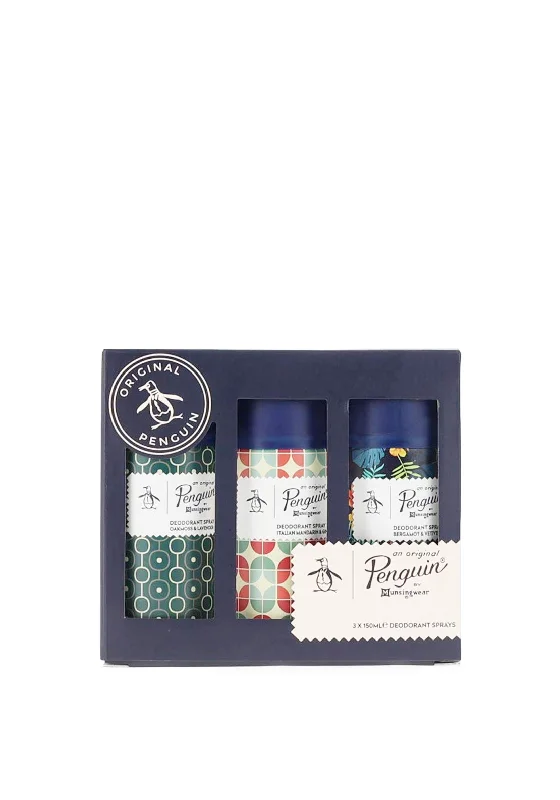 Penguin By Munsingwear 3x Deodorant Spray Gift Set