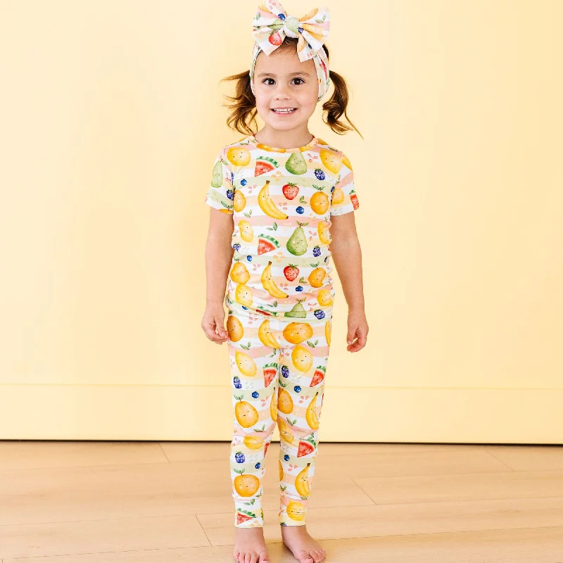 Fruit for Thought Two-Piece Pajama Set