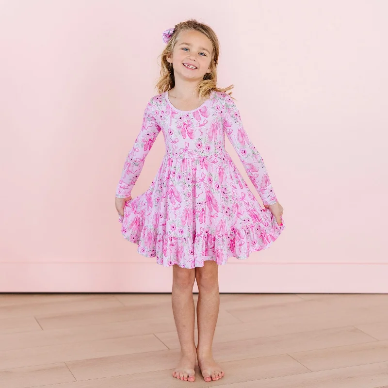 Ballet Blooms Girls Dress & Shorts Set