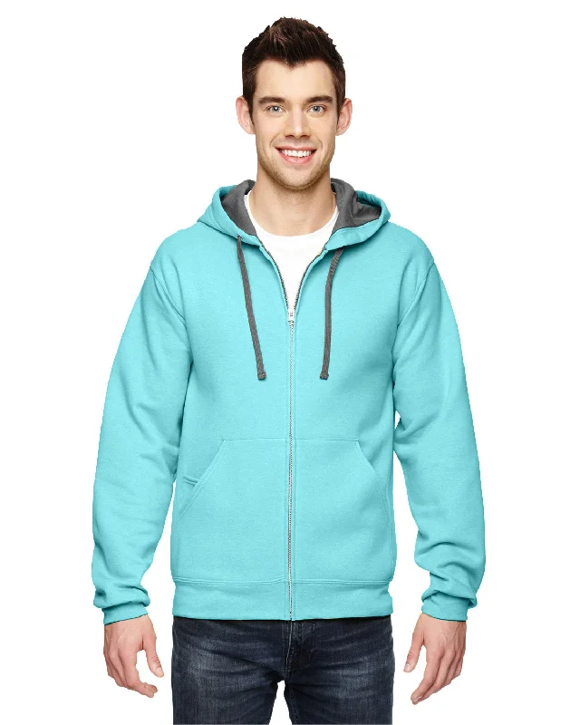 Hunting ShirtsFruit of the Loom SF73R Adult SofSpun Full-Zip Hooded Sweatshirt