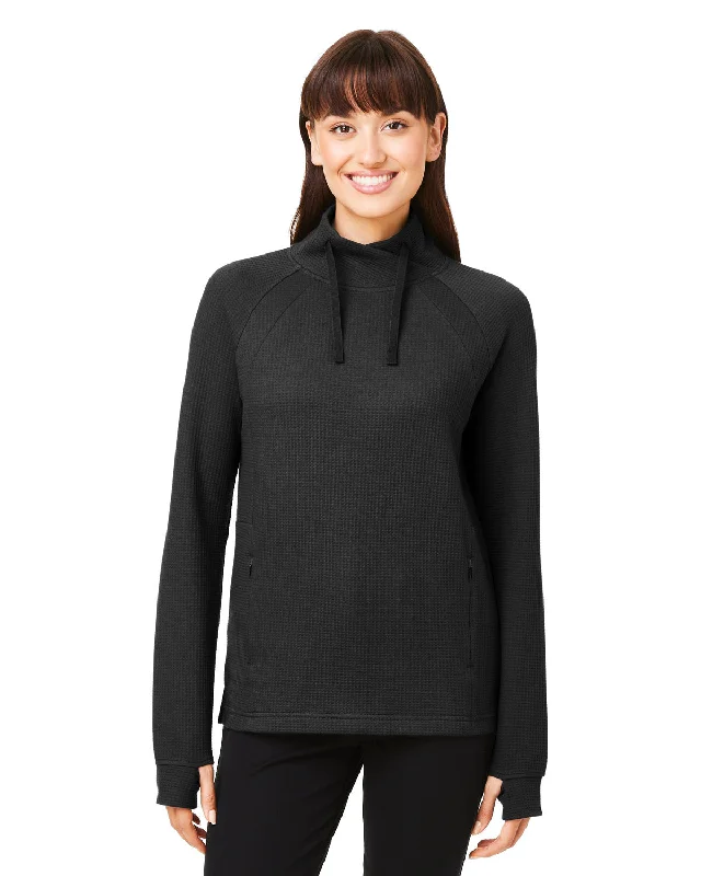 Fringed ShirtsNorth End NE200W Ladies' Rhythm Waffle Pullover