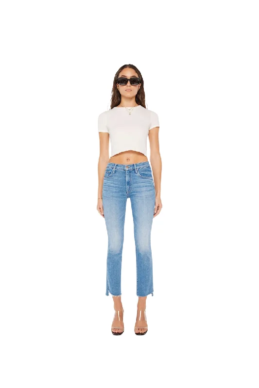 CroptopcasualThe Insider Crop Step Fray