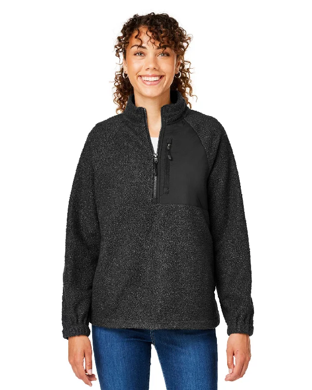 Sleep ShirtsNorth End NE713W Ladies' Aura Sweater Fleece Quarter-Zip