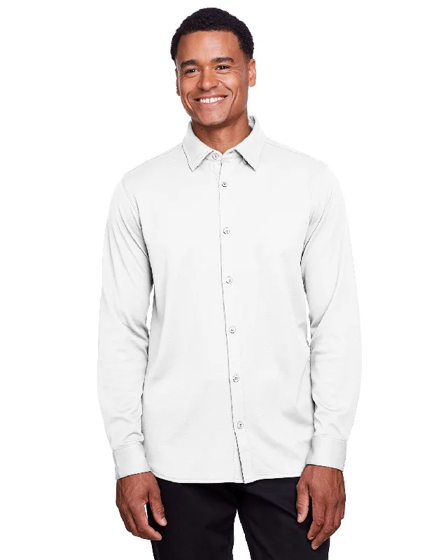 Casual ShirtsDevon & Jones DG20Z Men's CrownLux Performance Plaited Button-Down Shirt