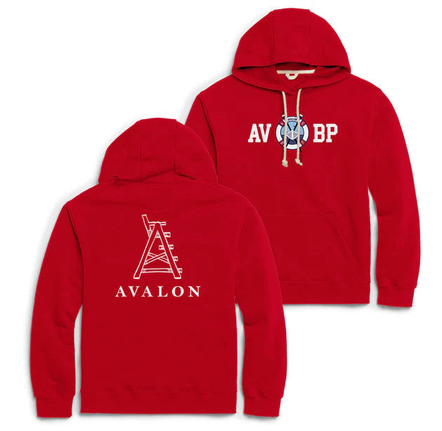 Printed SweatshirtsAVBP Essential Fleece Hoodie - Red Unisex