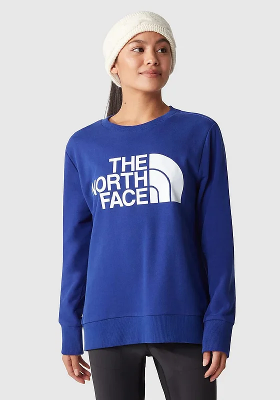 CrewnecksceneThe North Face Womens Crew Neck Sweatshirt, Lapis Blue