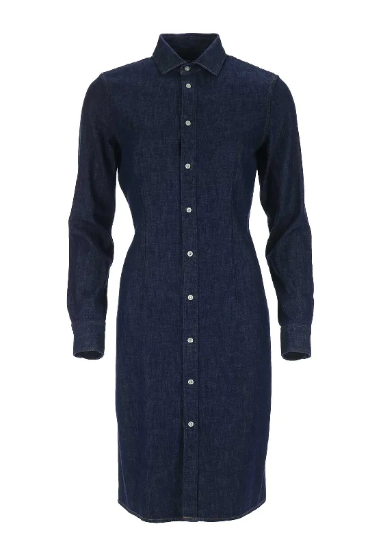 Lace DressLace DressRalph Lauren Women Christie Denim Dress, Indigo