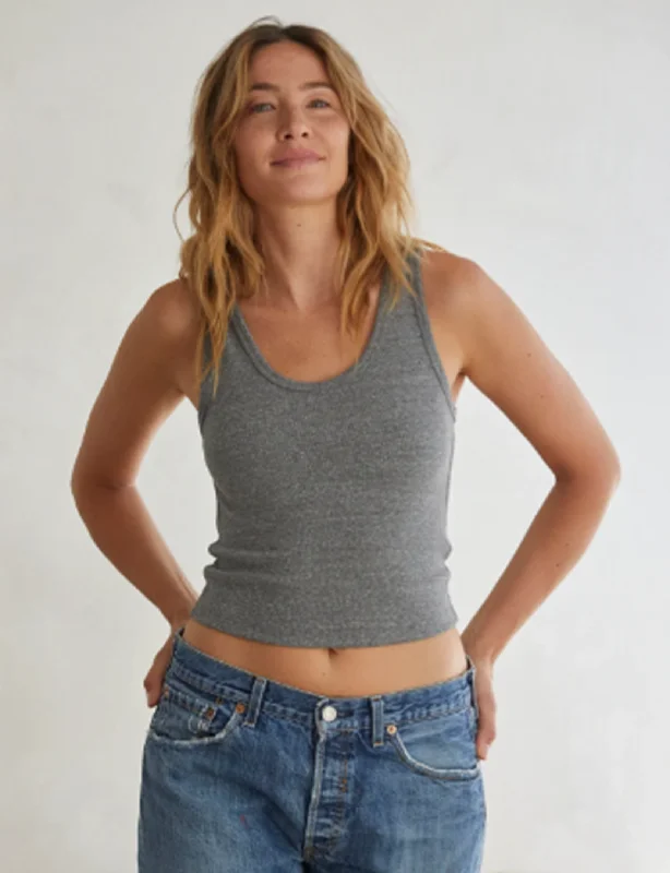 Athletic tankBlondie Tank, Dark Heather Grey