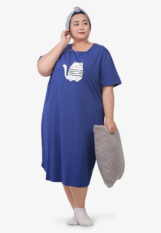 Dance DressDance DressWinkcat Cotton Jersey Sleep Dress - Blue