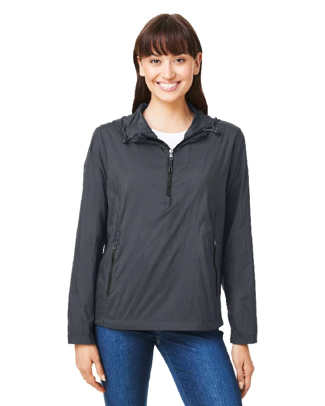 Limited Edition ShirtsNorth End NE810W Ladies' Aura Lightweight Packable Anorak