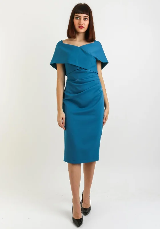 Cocktail DressCocktail DressKevan Jon Loren Bodycon Dress, Teal Blue